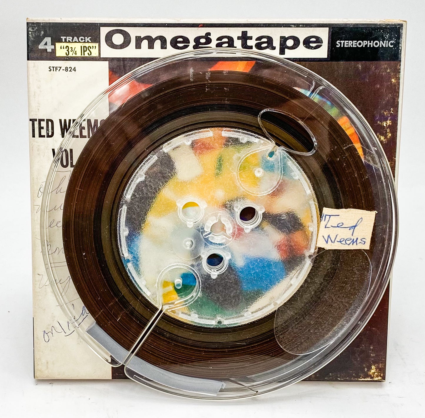 Ted Weems Vol 1 Tchaikovsky Bizet Offenbach Reel to Reel Tape 3.75 IPS Omegatape
