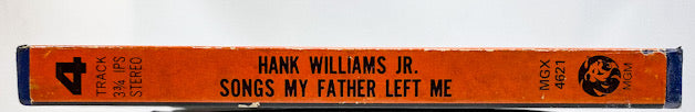 Songs My Father Left Me by Hank Williams Jr. Reel to Reel Tape 3 3/4 IPS MGM