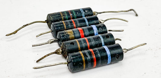 Sprague 0.001 uf 600 Volt Bumblebee Paper In Oil Capacitors From McIntosh Gear