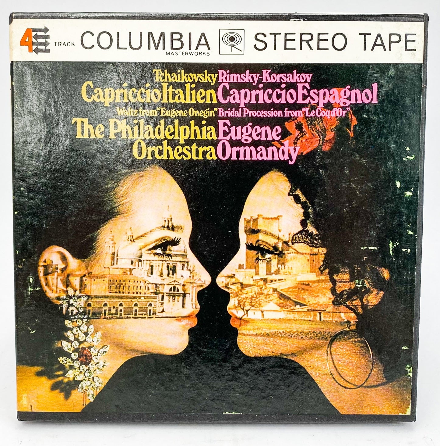 Tchaikovsky Rimsky-Korsakov Capriccio Ormandy Reel to Reel Tape 7.5 IPS Columbia