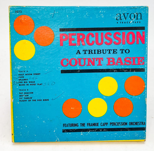 Percussion A Tribute To Count Basie Frankie Capp Reel to Reel Tape 7.5 IPS Avon