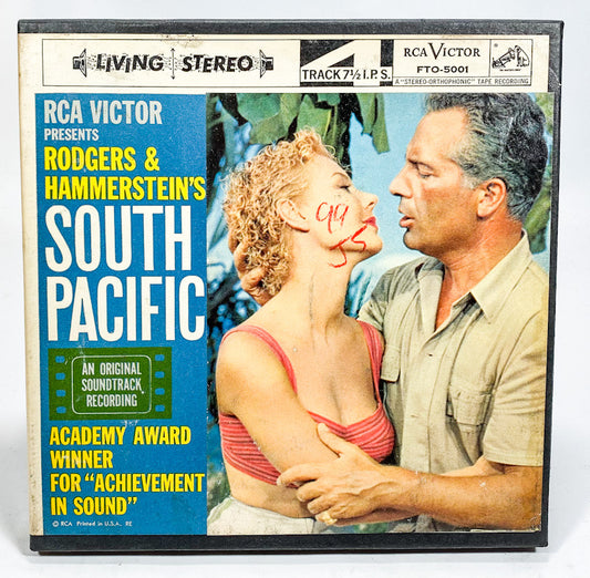 South Pacific by Rodgers & Hammerstein Reel to Reel Tape 7 1/2 IPS RCA