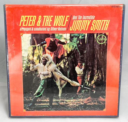 Peter & The Wolf Jimmy Smith Oliver Nelson Reel to Reel Tape 7 1/2 IPS Verve New