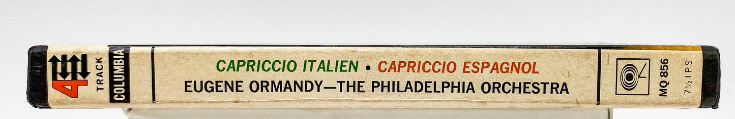 Tchaikovsky Rimsky-Korsakov Capriccio Ormandy Reel to Reel Tape 7.5 IPS Columbia