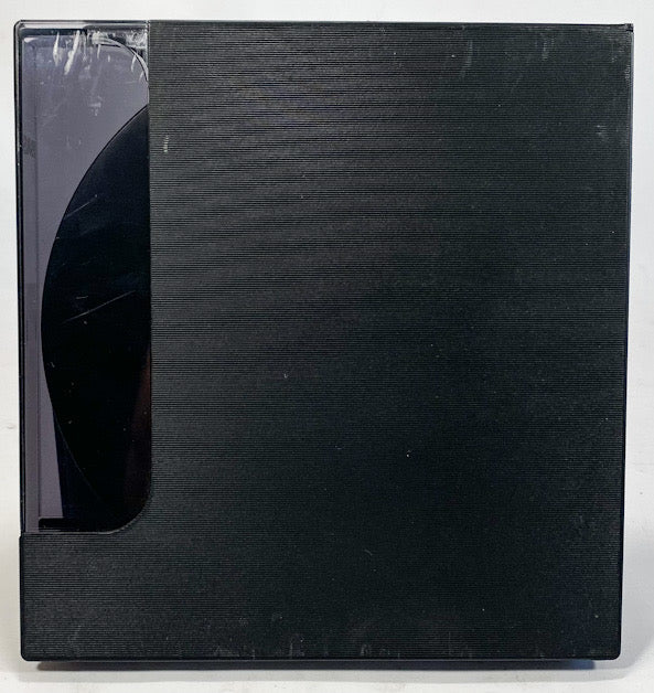 BASF Empty 7" Reel To Reel Tape In Smoke Grey Plastic Box Professional