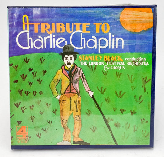 Stanley Black A Tribute To Charlie Chaplin Reel to Reel Tape 7.5 IPS London New