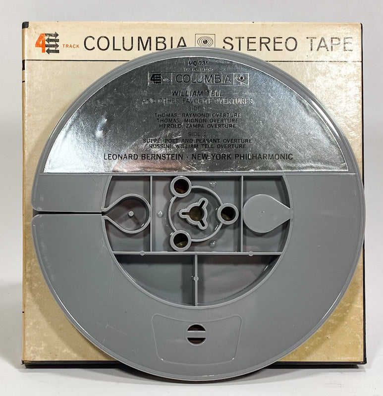 William Tell And Other Favorites Bernstein Reel to Reel Tape 7 1/2 IPS Columbia