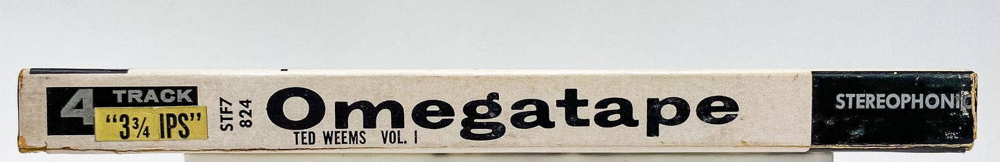 Ted Weems Vol 1 Tchaikovsky Bizet Offenbach Reel to Reel Tape 3.75 IPS Omegatape