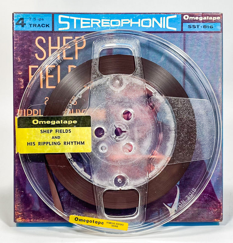 Shep Fields And His Rippling Rhythm Reel to Reel Tape 7 1/2 IPS Omegatape New