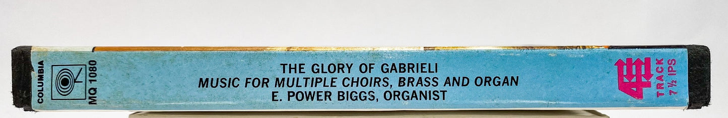 The Glory Of Gabrieli E Power Biggs Negri Reel to Reel Tape 7 1/2 IPS Columbia