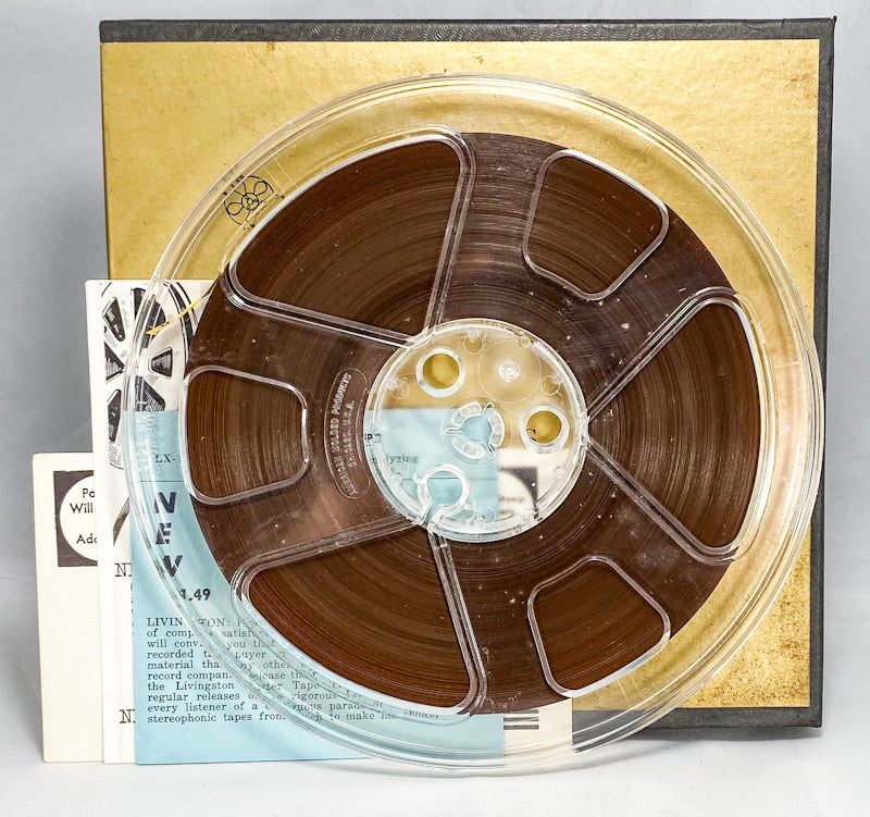 Mightiest Little Band Lenny Herman Reel to Reel Tape 7.5" Livingston 2 Track New