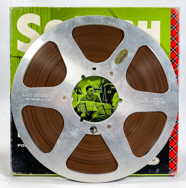 Stan Kenton Orchestra Master 10 1/2" Scotch Reel to Reel Tape 499