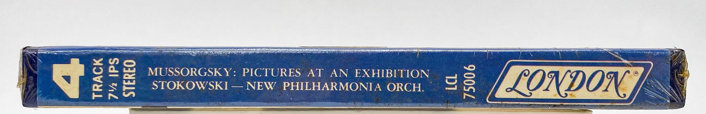 Mussorgsky Stokowski Pictures At An Exhibition Reel to Reel Tape 7.5 IPS London