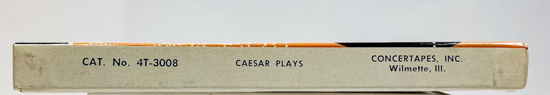 Caesar Plays by Caesar Giovannini Reel to Reel Tape 7 1/2 IPS Concertape