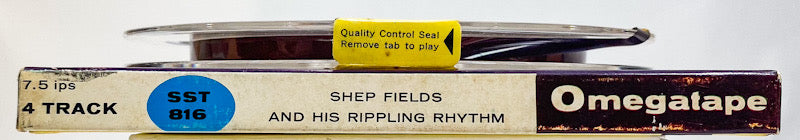Shep Fields And His Rippling Rhythm Reel to Reel Tape 7 1/2 IPS Omegatape New