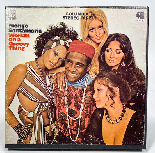 Workin' On A Groovy Thing by Mongo Santamaria Reel Tape 3 3/4 IPS Columbia