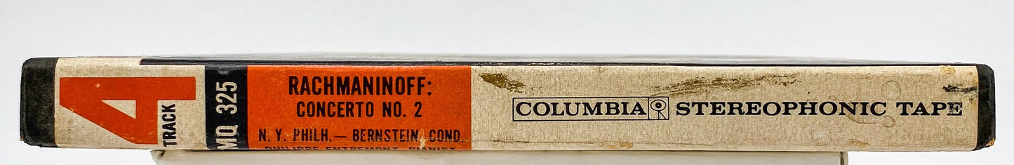 Rachmaninoff Concerto No 2 Bernstein Reel to Reel Tape 7 1/2 IPS Columbia