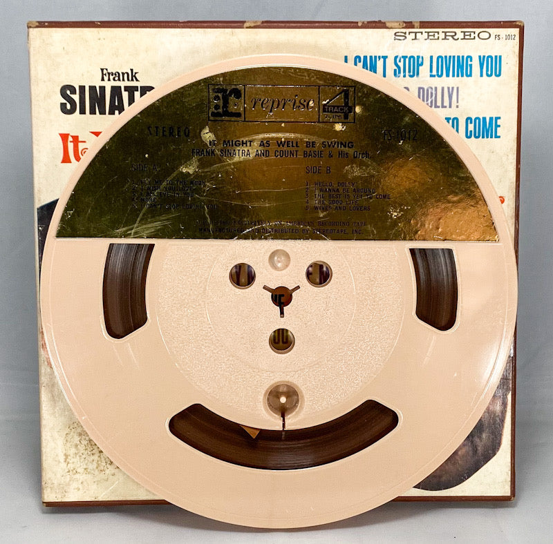 It Might As Well Be Swing Sinatra Basie Reel to Reel Tape 7 1/2 IPS Reprise