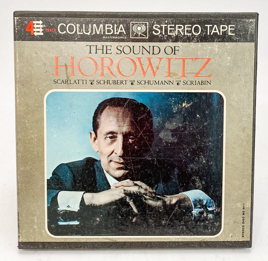 The Sound Of Horowitz Vladimir Horowitz Reel to Reel Tape 7 1/2 IPS Columbia
