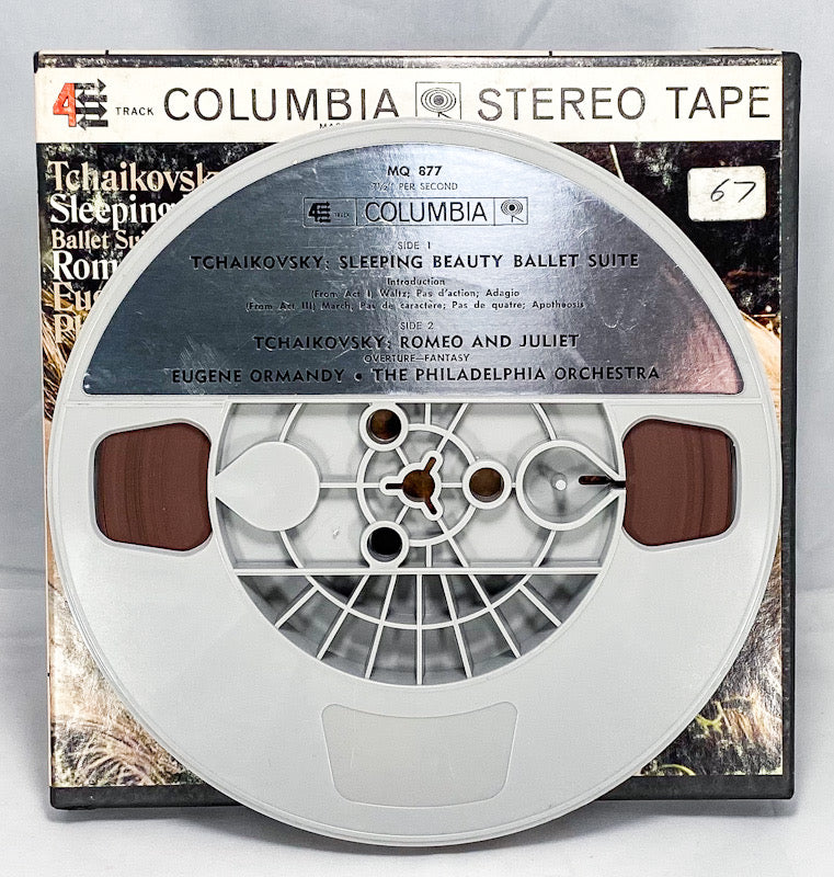 Sleeping Beauty Romeo Juliet Eugene Ormandy Reel to Reel Tape 7 1/2 IPS Columbia