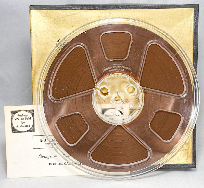 Musical Trip Around The World Lenny Herman Reel to Reel Tape 7.5" Two Track New