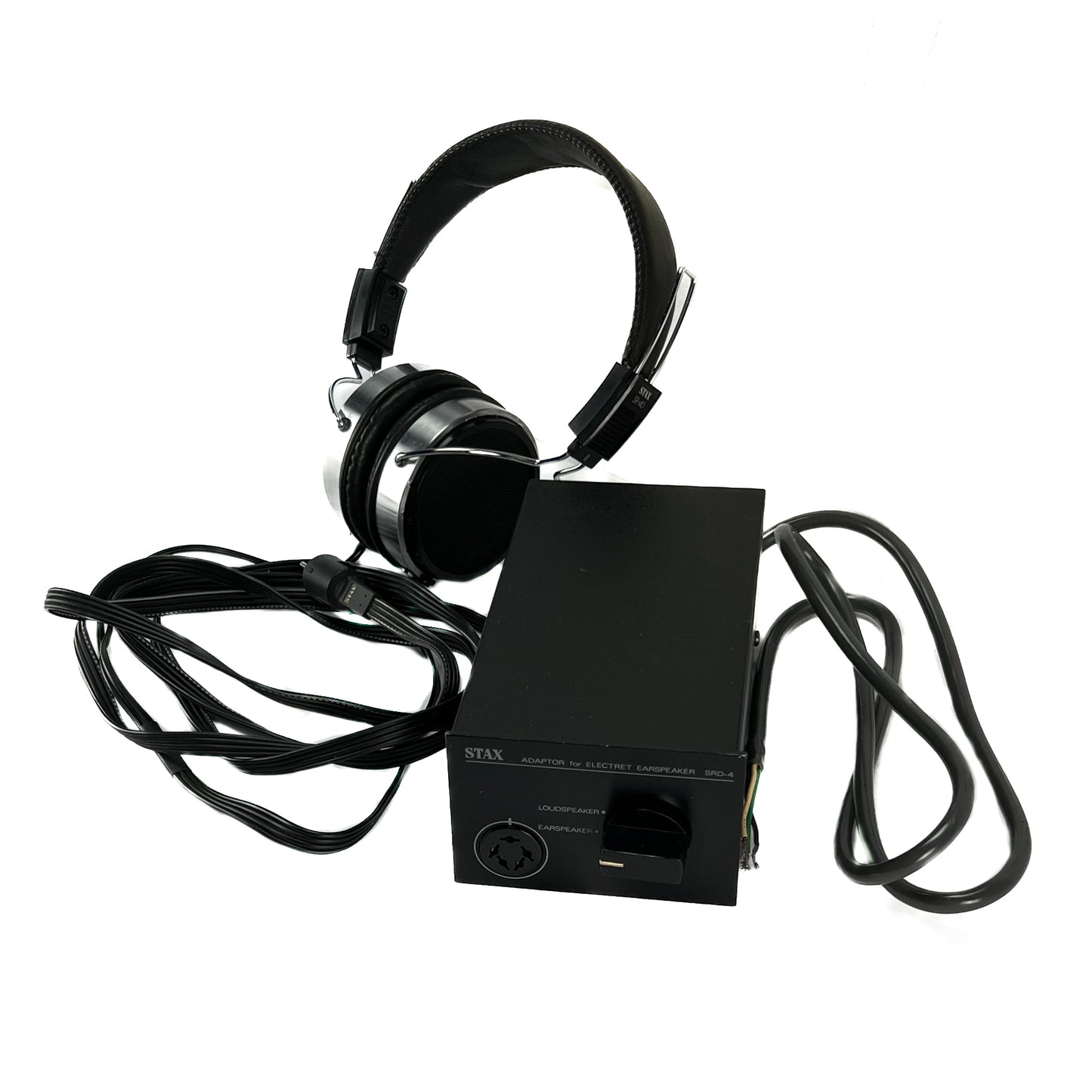 Stax SR-44 SR-40 SRD-4 Electrostatic Electret Headphones