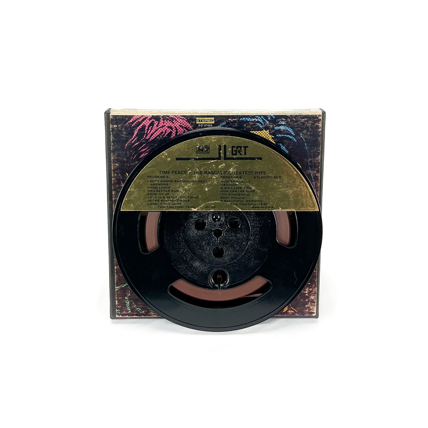 Time Peace by The Rascals Reel to Reel Tape 3 3/4 IPS Atlantic