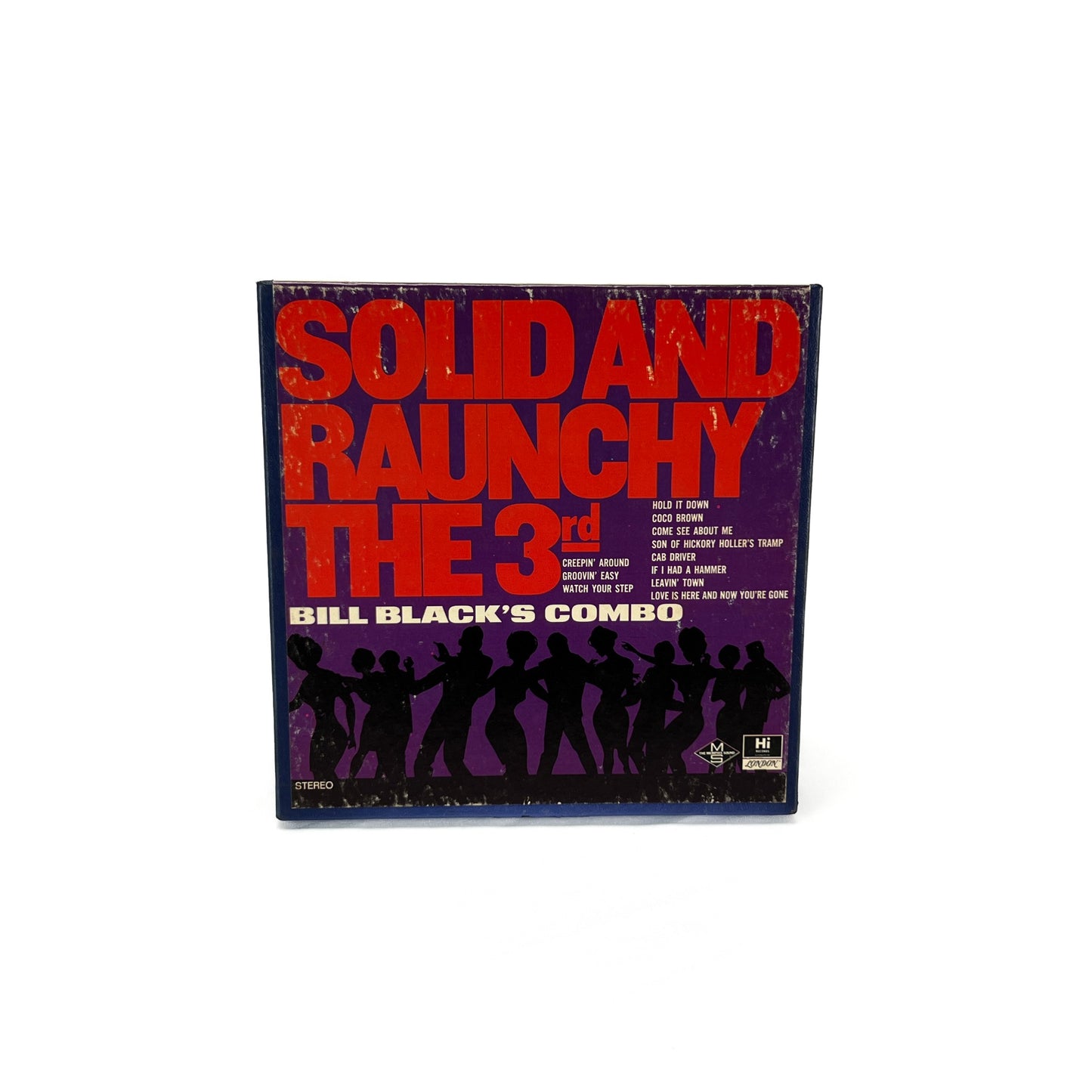 Solid And Raunchy The 3rd Bill Black's Combo Reel to Reel Tape 3 3/4 IPS Hi