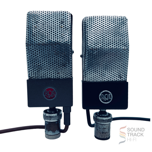 RCA 74-B Bi-Directional Junior Velocity Ribbon Microphones