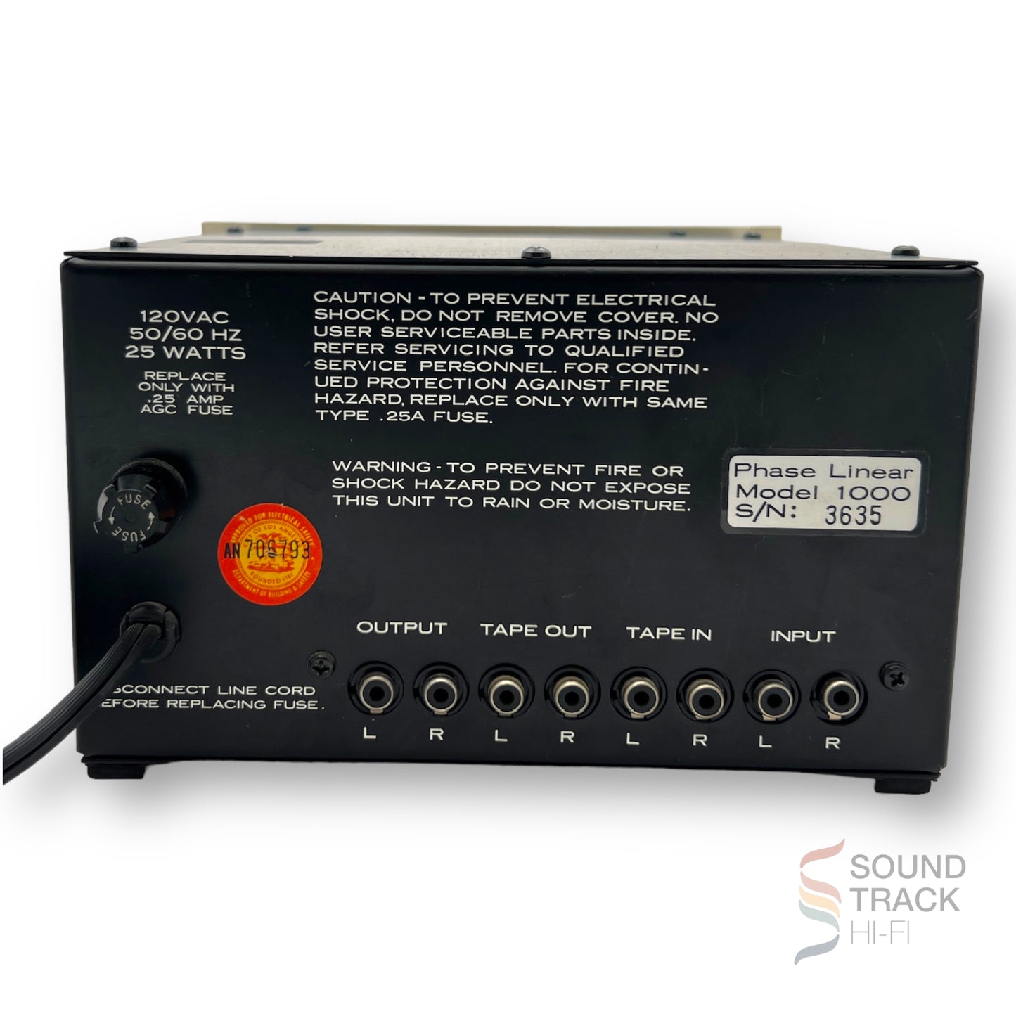 Phase Linear 1000 Autocorrelator Noise Reduction System