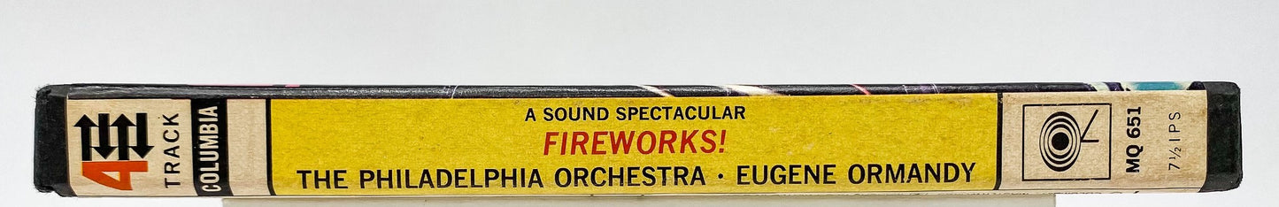 Fireworks! Ormandy Philadelphia Orchestra Reel to Reel Tape 7 1/2 IPS Columbia