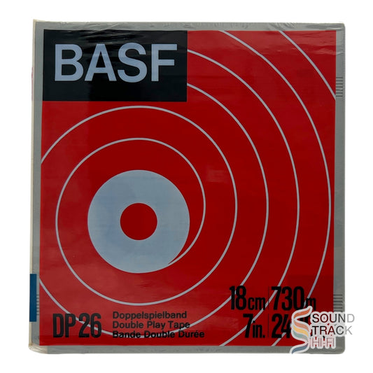 BASF DP26 Double Play Reel Tape 18cm 730m 7in 2400ft New Sealed Made In Germany