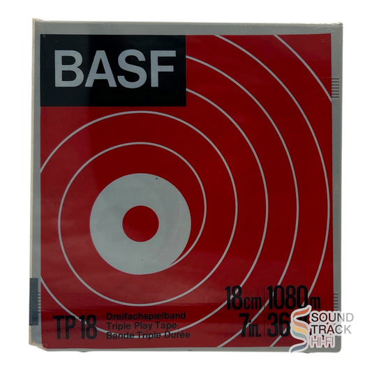 BASF TP18 Triple Play Reel Tape 18cm 1080m 7in 3600ft New Sealed Made In Germany