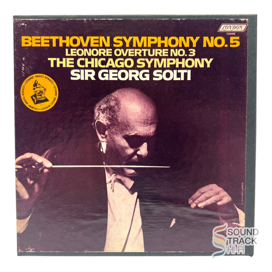 Beethoven Symphony No 5 George Solti Chicago Symphony 7 1/2 IPS Reel Tape London