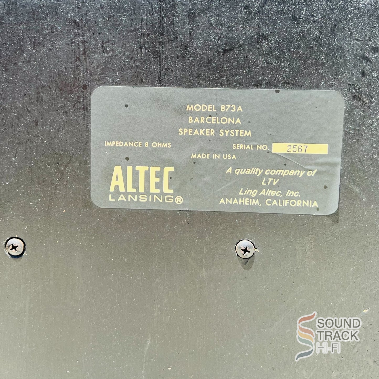 Altec Lansing 873A Barcelona Speaker System