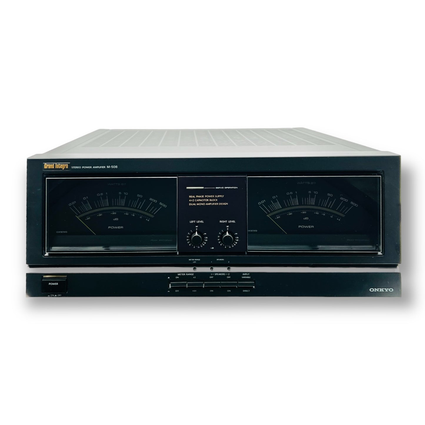 Onkyo M-508 200 Watts Stereo Power Amplifier