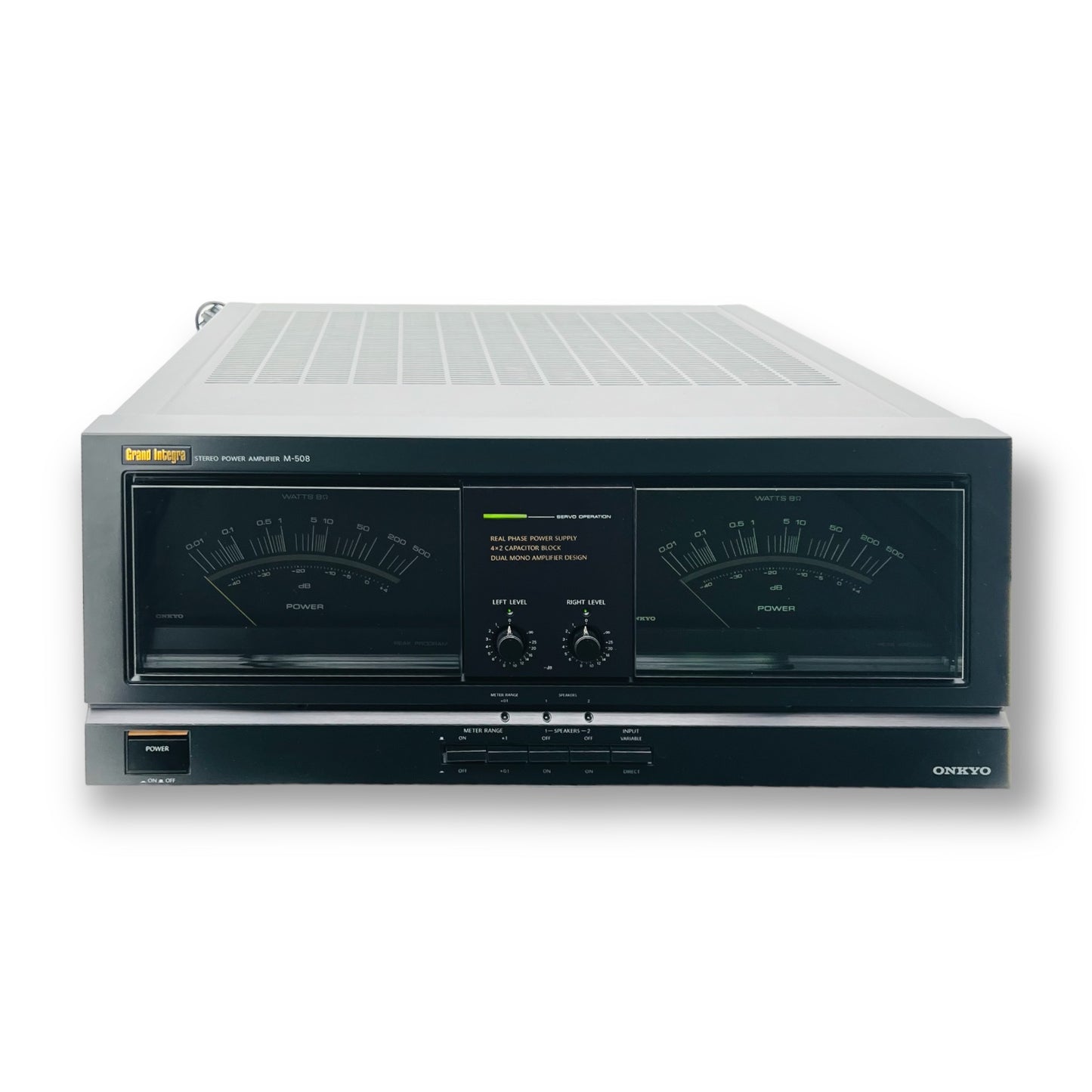 Onkyo M-508 200 Watts Stereo Power Amplifier