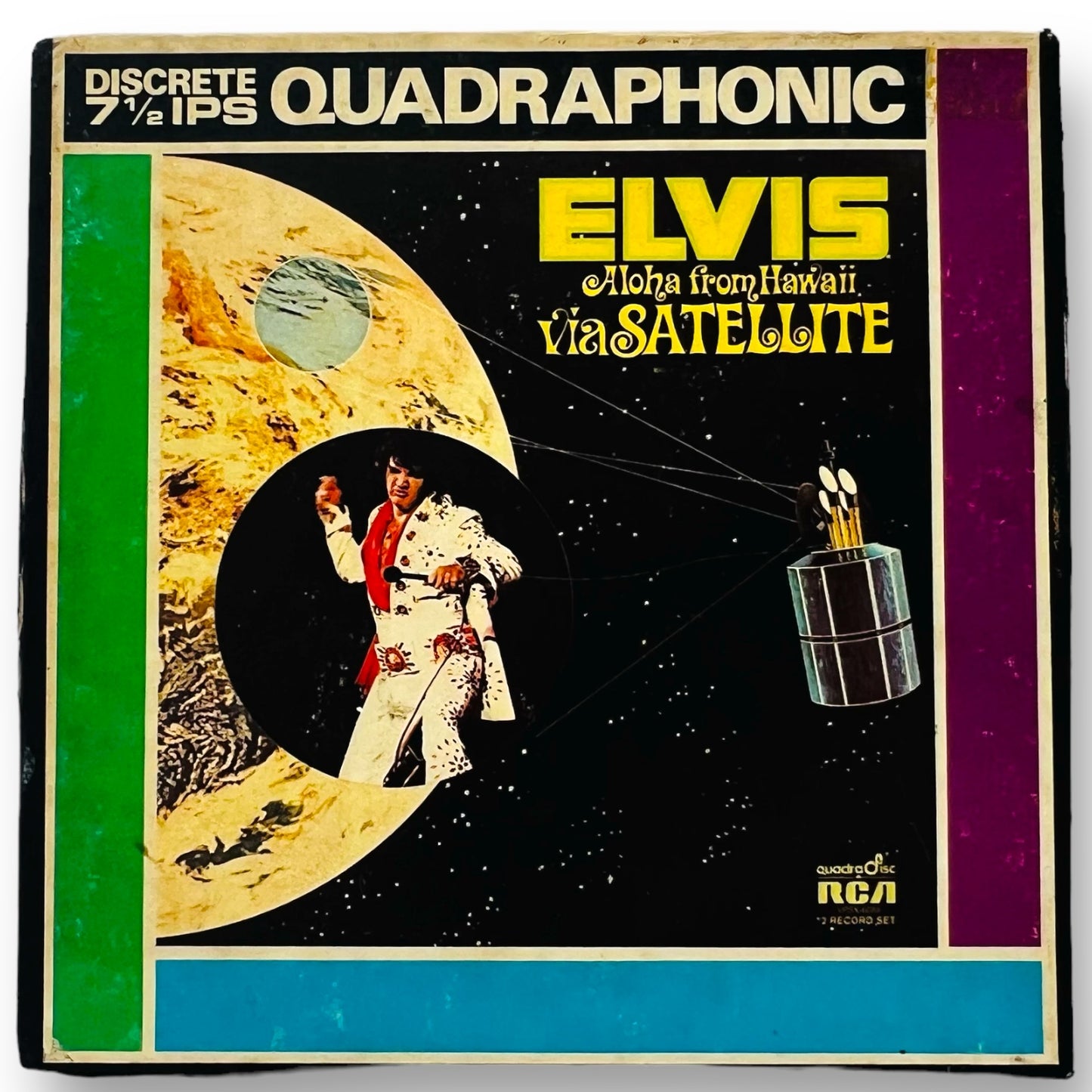 Aloha From Hawaii Via Satellite Elvis Presley Quadraphonic Reel to Reel Tape RCA