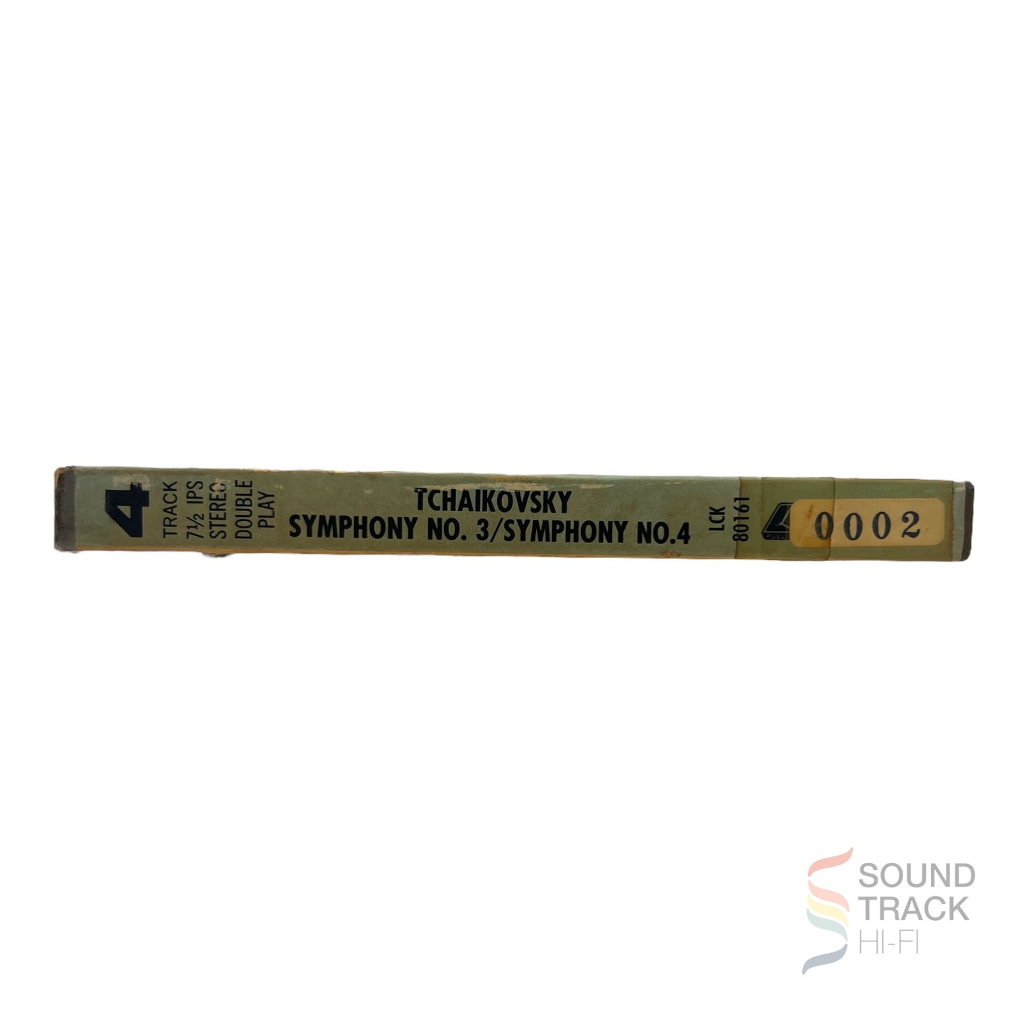 Tchaikovsky Symphony 3 & 4 Vienna Philharmonic Maazel 7.5 IPS Reel Tape London