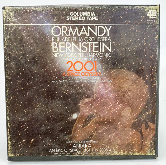 2001 A Space Odyssey Ormandy / Bernstein Reel to Reel Tape 7 1/2 IPS Columbia