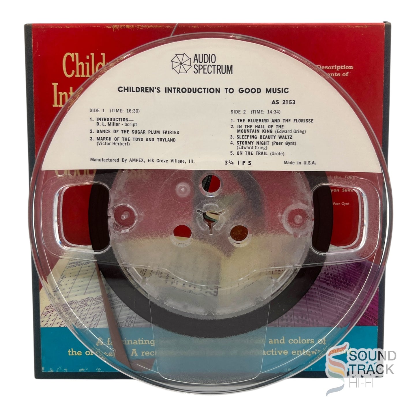 The Children's Introduction To The Orchestra 3 3/4 IPS Reel Tape Audio Spectrum