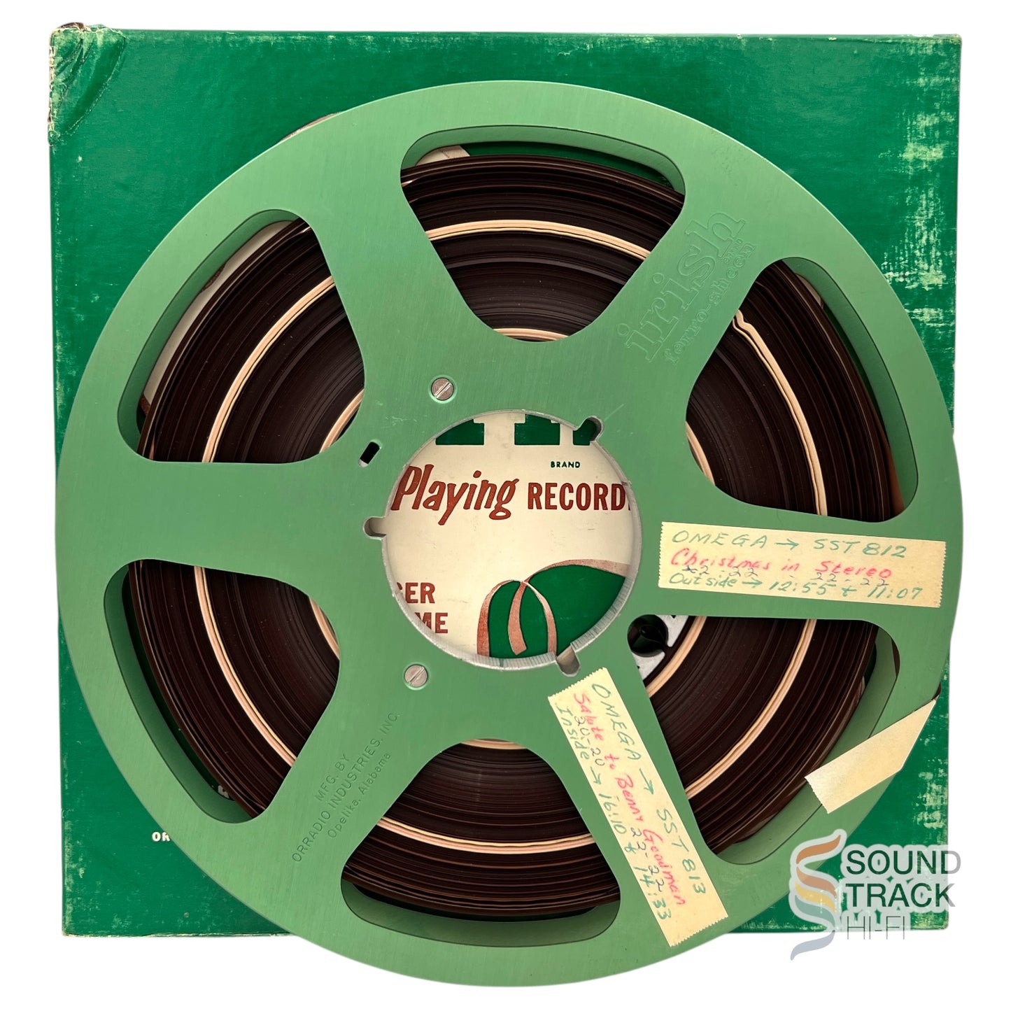 Christmas In Stereo And Salute To Benny Goodman Master Reel Tape SST 812/813