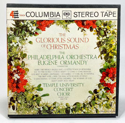 Glorious Sound Of Christmas Eugene Ormandy Reel to Reel Tape 7 1/2 IPS Columbia