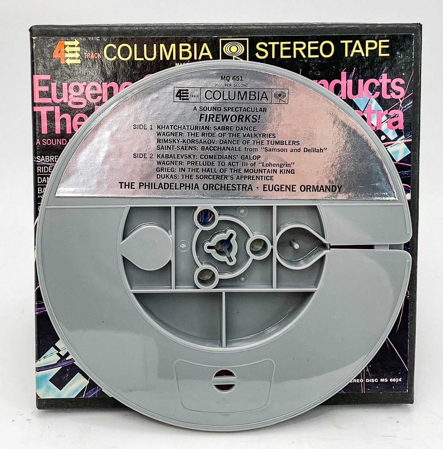 Fireworks! Ormandy Philadelphia Orchestra Reel to Reel Tape 7 1/2 IPS Columbia