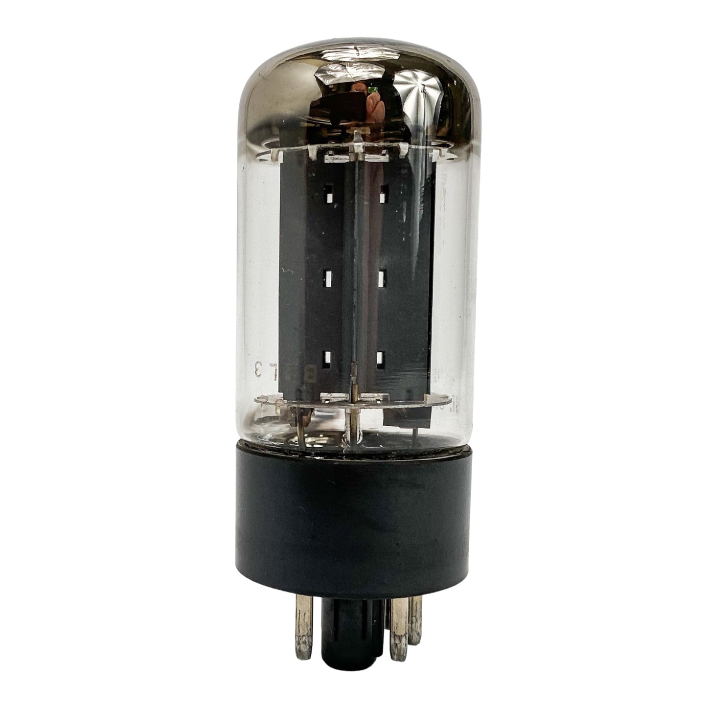 Mullard 5AR4 / GZ34 Grey Plate Dual Top O Getter 4 Notch Vacuum Tube