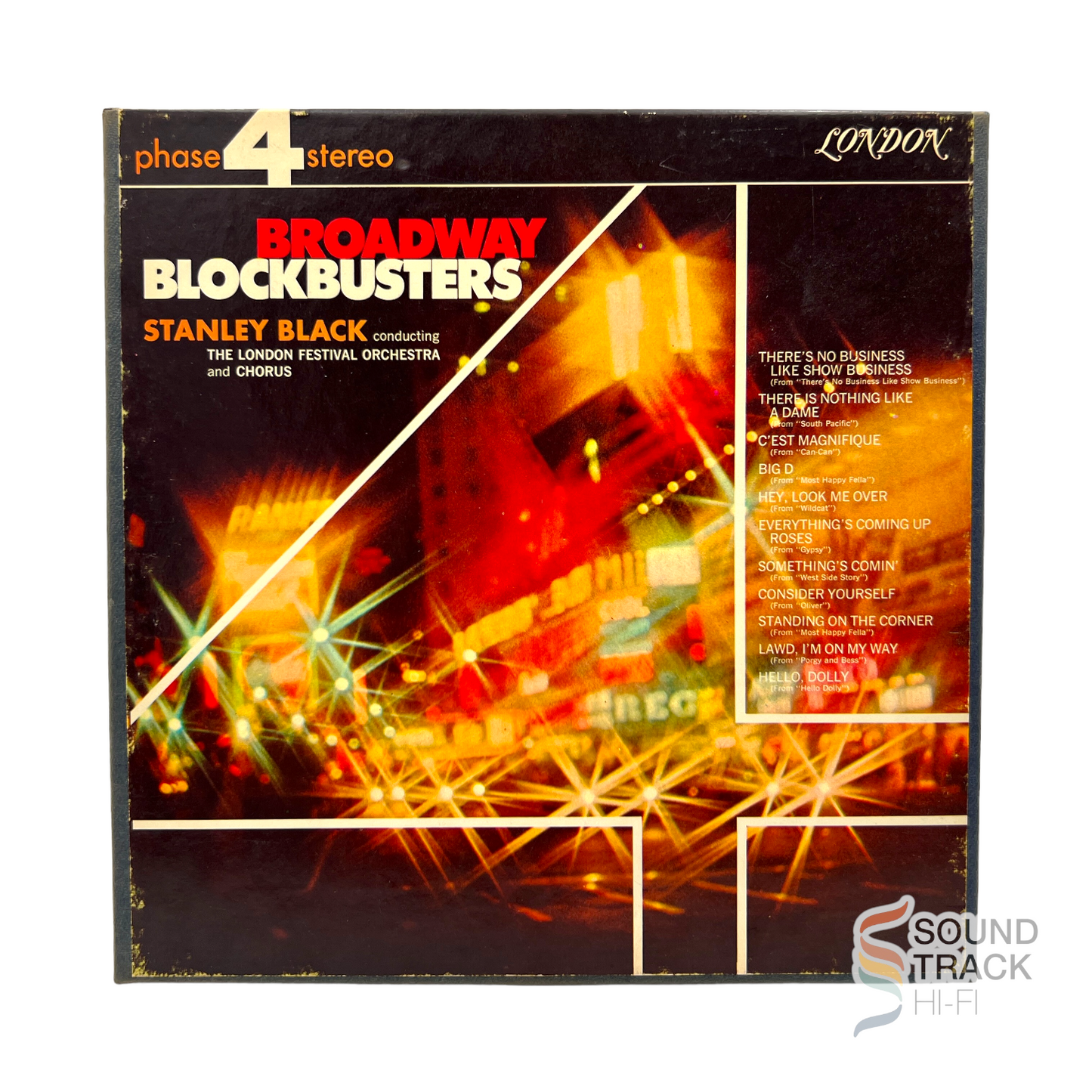 Broadway Blockbusters Stanley Black 7 1/2 IPS Reel Tape London