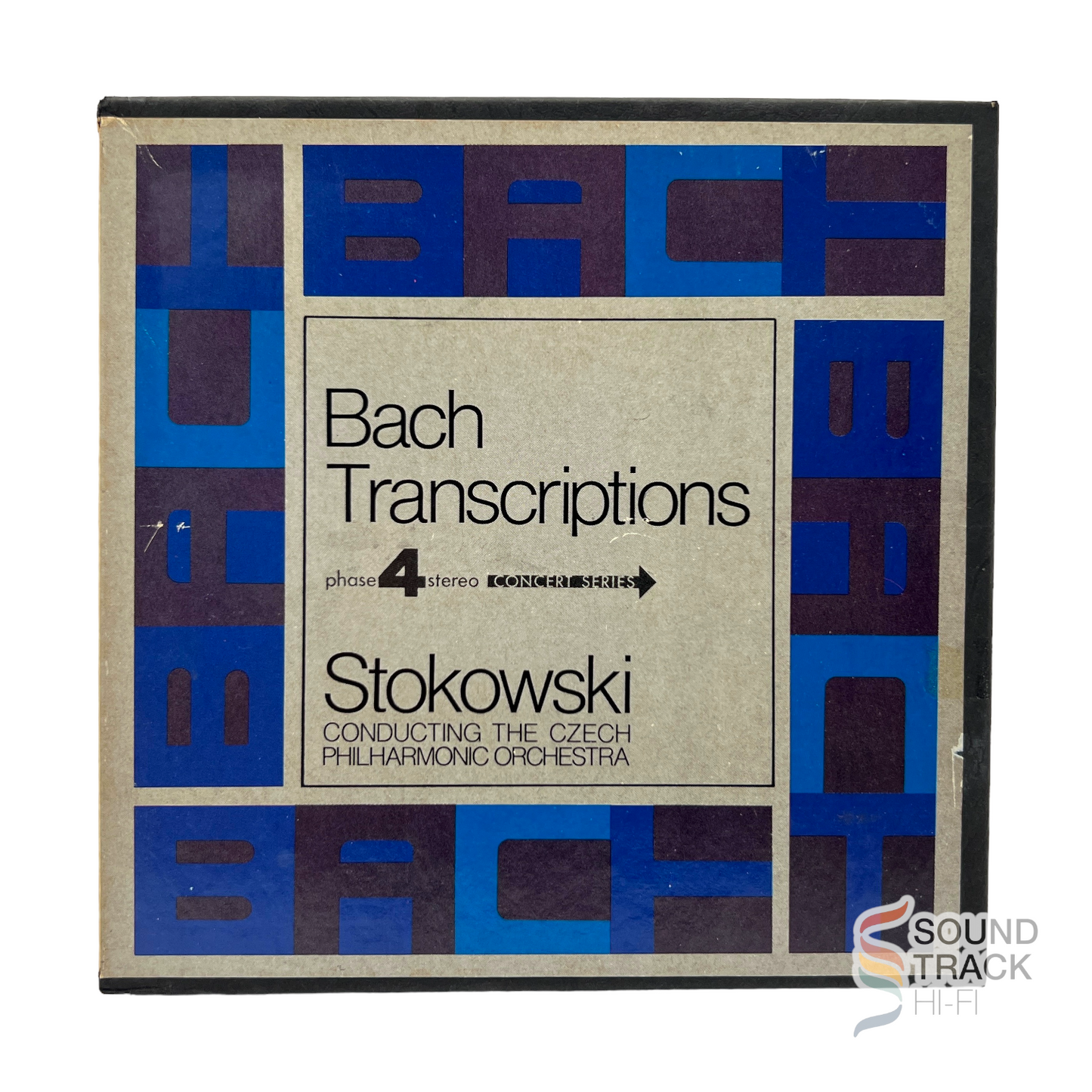 Bach Transcriptions Stokowski Czech Philharmonic 7 1/2 IPS Reel Tape London