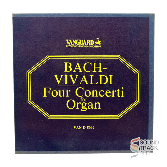 Bach Vivaldi Four Concerti For Organ By Anton Heiller 7 1/2 IPS Reel Tape Dolby