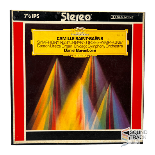 Camille Saint-Saens Symphony No 3 Chicago Symphony 7 1/2 IPS Reel Tape Dolby