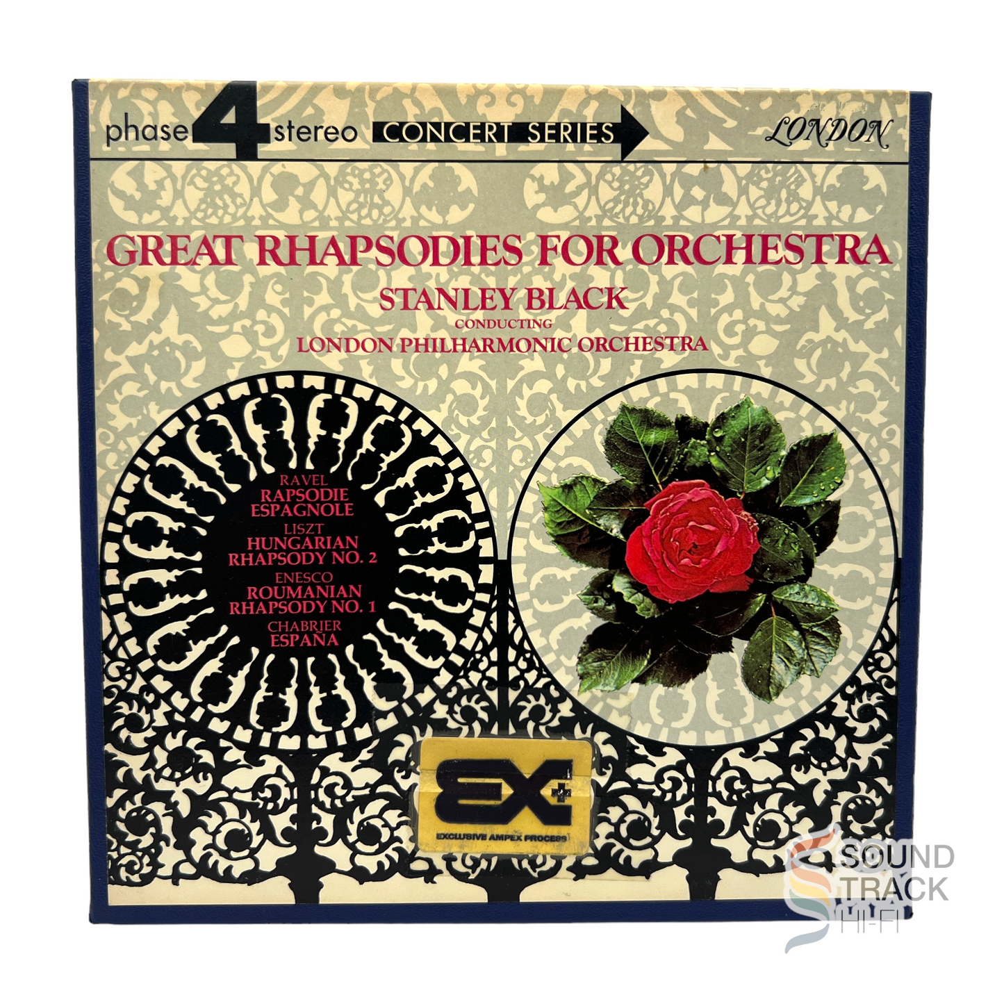 Great Rhapsodies Stanley Black London Philharmonic 7.5 IPS Reel Tape London